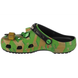 Träskor Crocs Elevated Minecraft Classic Clog 208472-90H grön 1