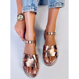 Forney Champagne damsandaler gyllene 1