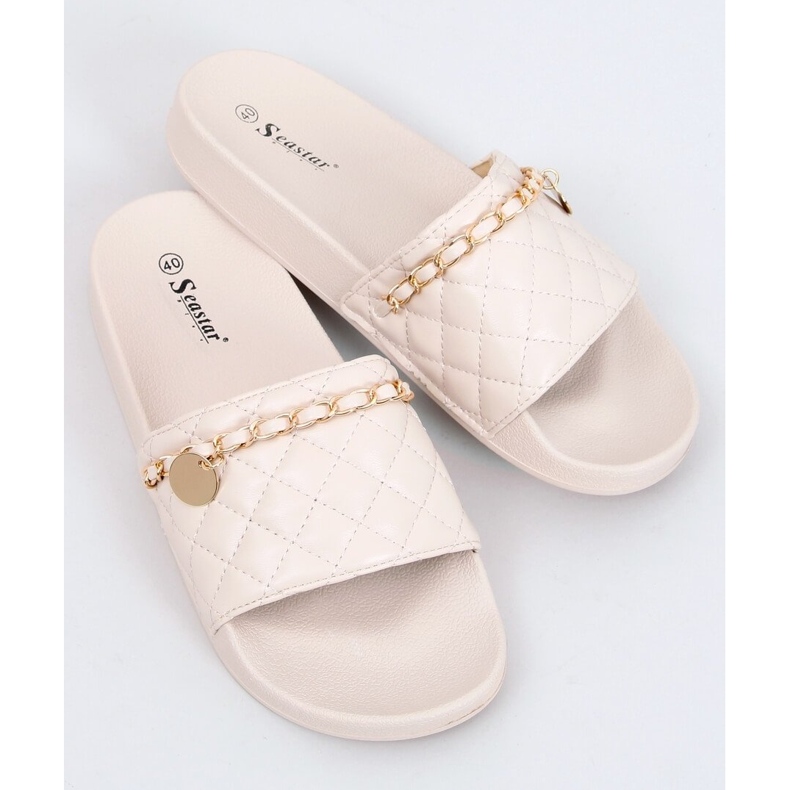 PA1 Travis Beige Chanel tofflor 1