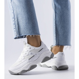 Vita och gråa Big Star sneakers JJ274579 1