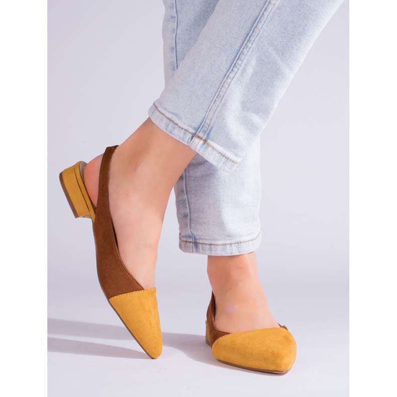 Dampumpar med öppen klack Shelovet brun 2