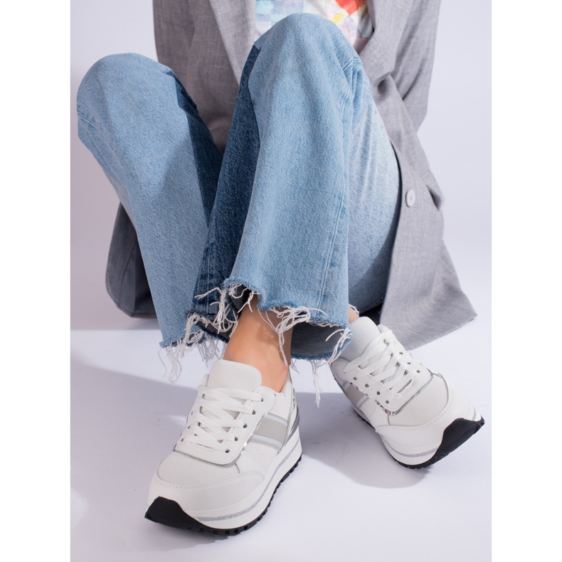 Vita Shelovet damsneakers för kvinnor 1