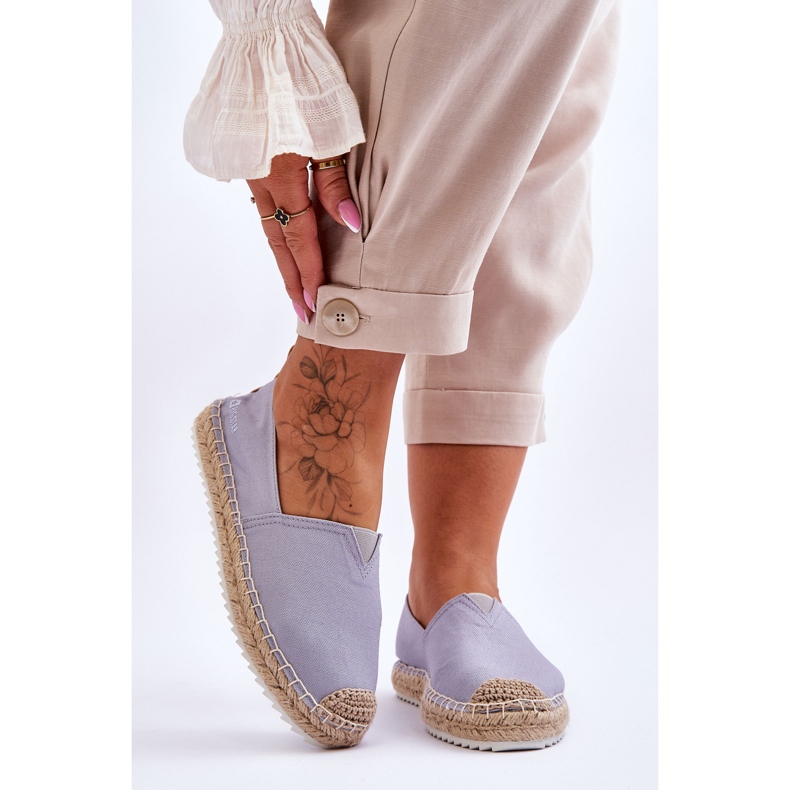 Big Star Braided Sule Espadrilles HH274497 Light Blue blå 1