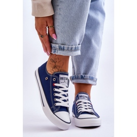 Sneakers dam Big Star T274021 Marinblå 1