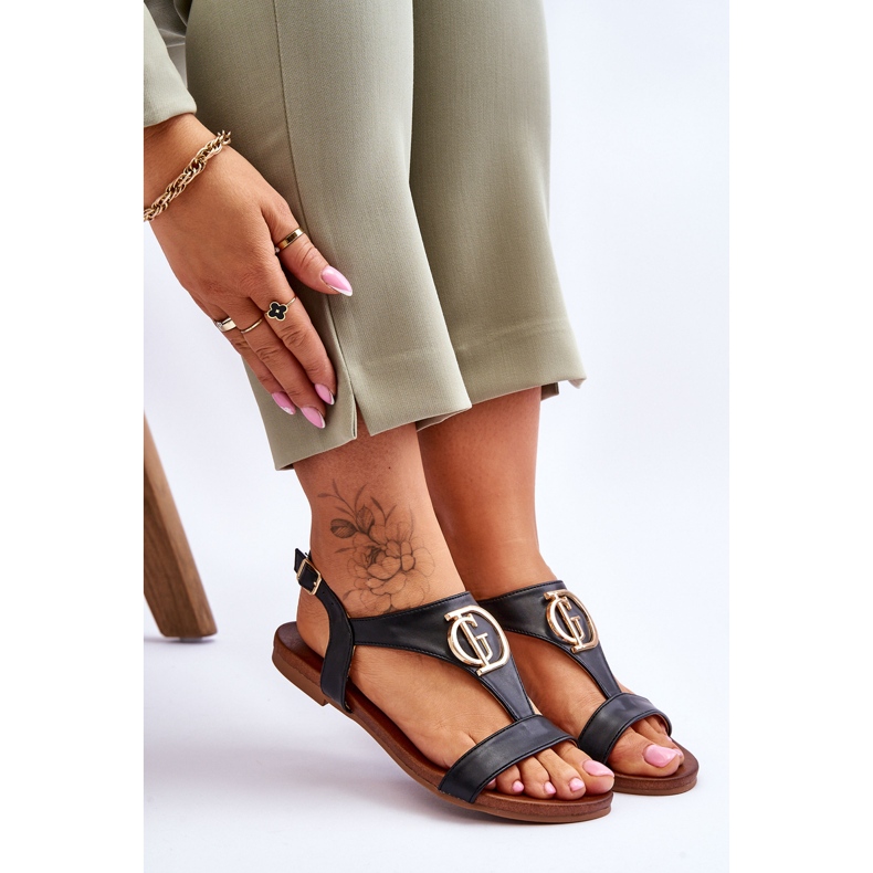 Platta sandaler S.Barski KV-5541-32 Svart 2