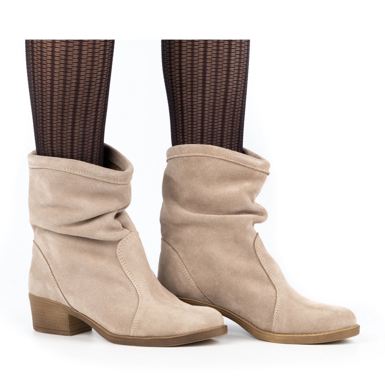 Olivier Mona beige höga klackar 1