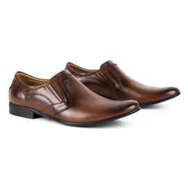 Lukas Herrformella, slip-on skor 284 bruna 2