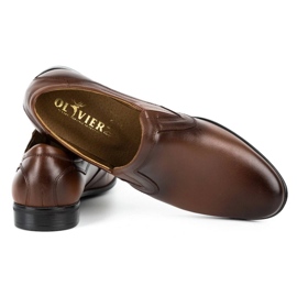 Lukas Herrformella, slip-on skor 284 bruna 4