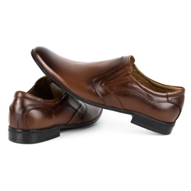 Lukas Herrformella, slip-on skor 284 bruna 5