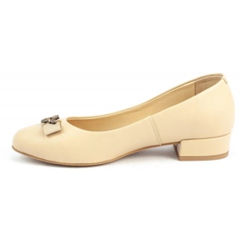 Neścior Pumps dam 081 ljusbeige 1