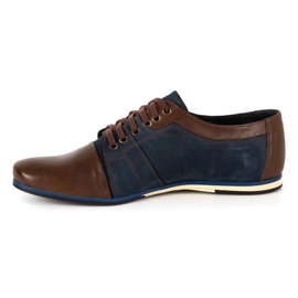 Eleganta herrskor för jeans 730 brun 1