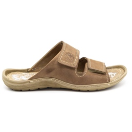 Tofflor för män 048 Brun 2