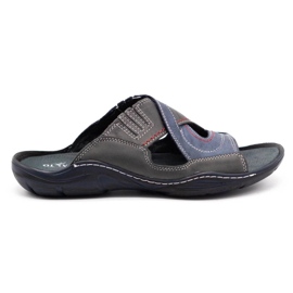 Mario Pala Herr tofflor 400 marinblå 1