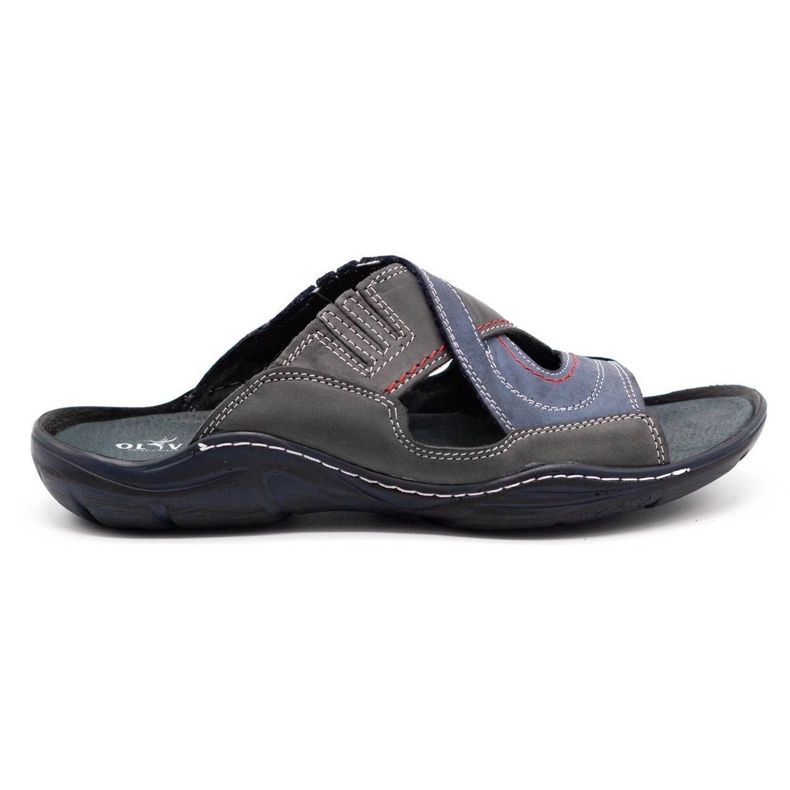 Mario Pala Herr tofflor 400 marinblå 1