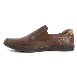 KOMODO Loafers för män 912 mörkbrun 7