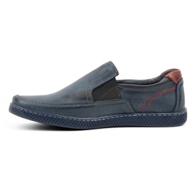 KOMODO Loafers för män 912 marinblå 8