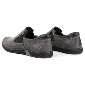 KOMODO Grå herrloafers 912 7