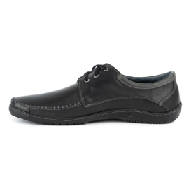 Mario Pala Loafers för män 539 Svart 1