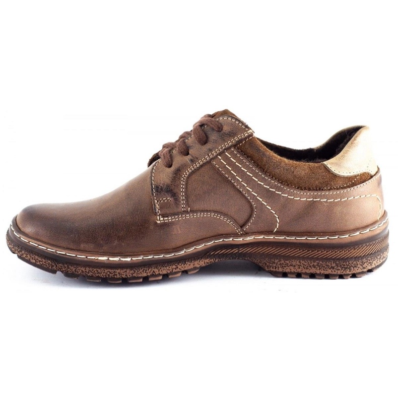 KOMODO Vinterstövlar för män 835F brun 1