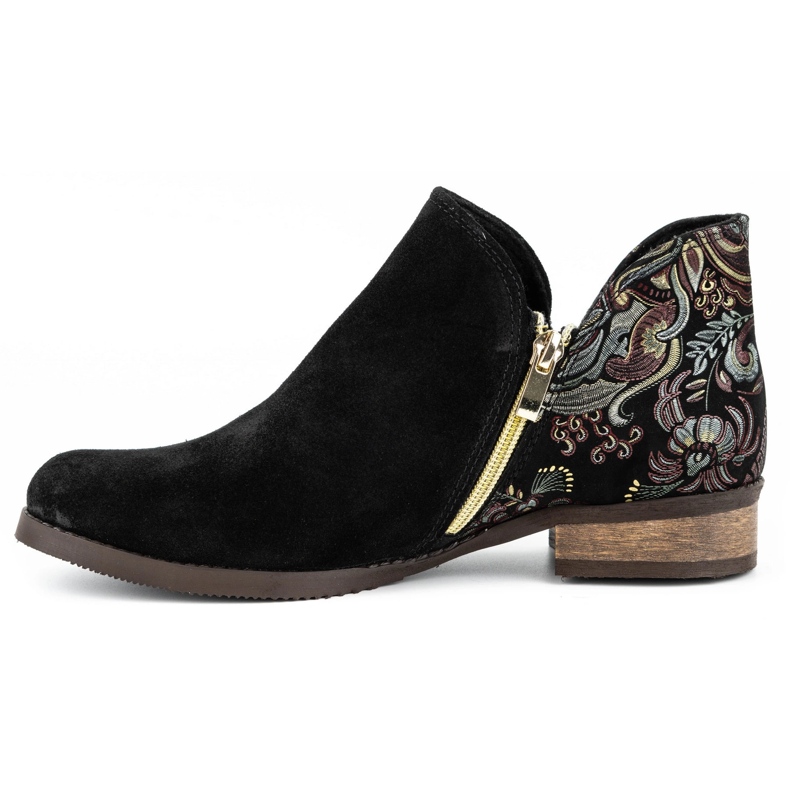 Olivier Bekväma Silvia svarta stövlar för kvinnor 1