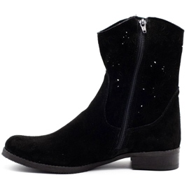 Olivier Bekväma Janet -svarta stövlar 1