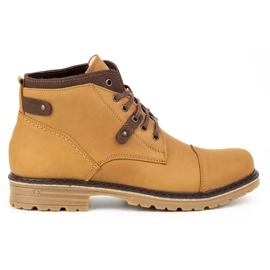 Polbut C15 röda vinterskor för män orange 1