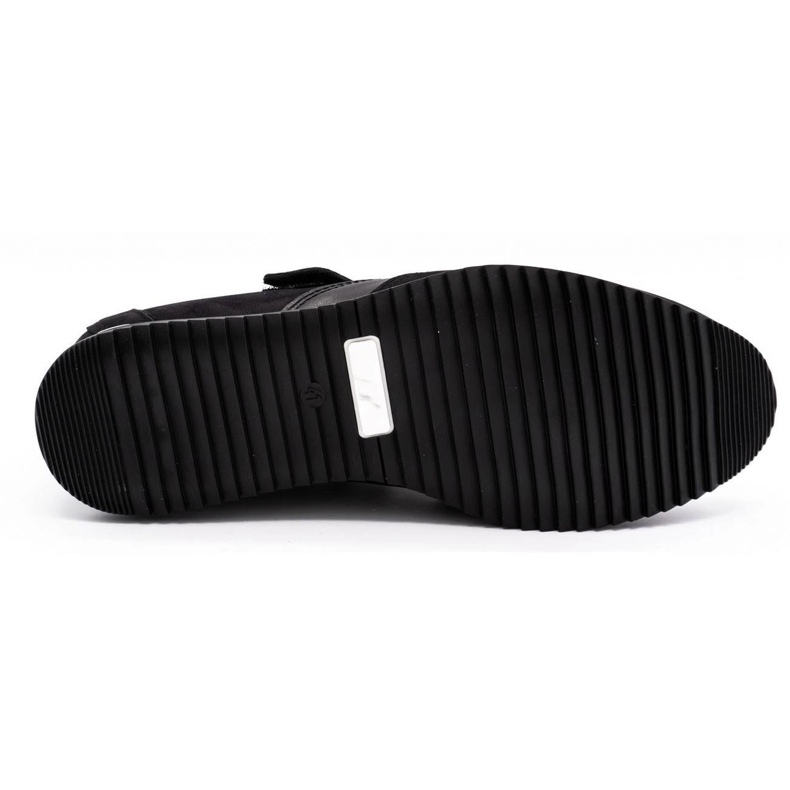 Polbut Casual läderskor för män 2102/2 svart 1