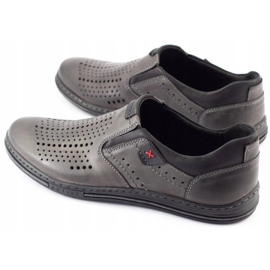 Polbut Herr Brogues 401 Summer Grey grå 1