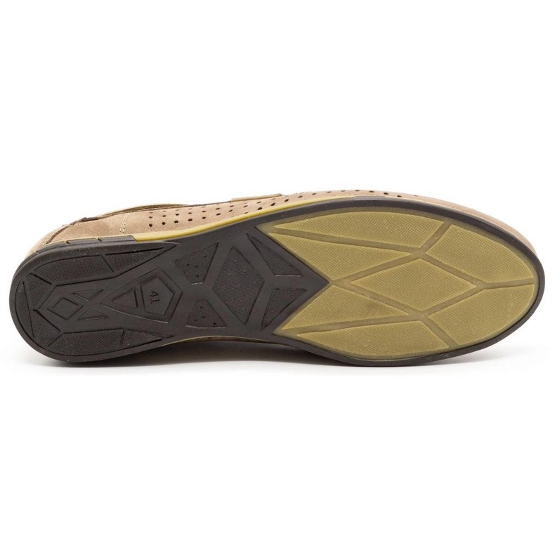 Olivier Skor för män 563 beige 1