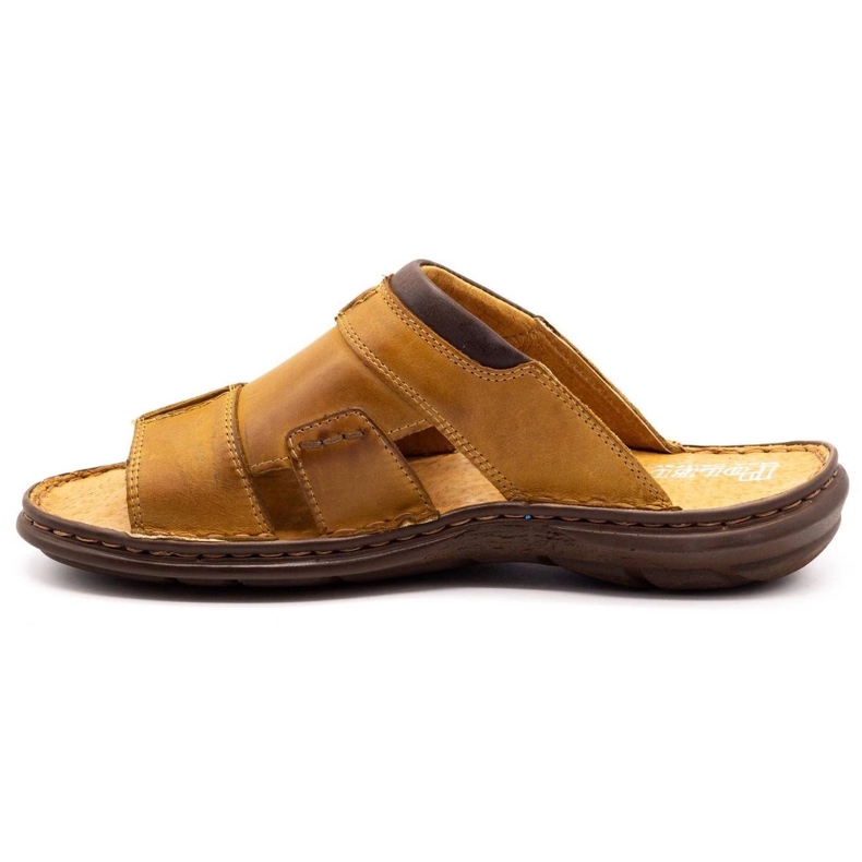 Polbut Tofflor för män 358 röda orange 1