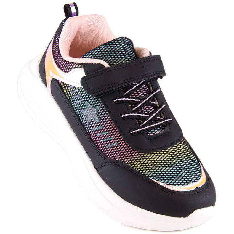 Kardborre sportskor Miss EVE422 svart 1