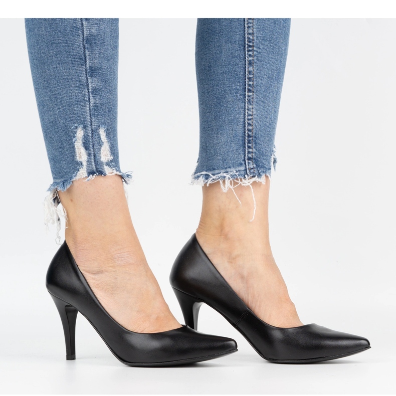 Ivbut Polska dam högklackat pumps 744IV svart 2