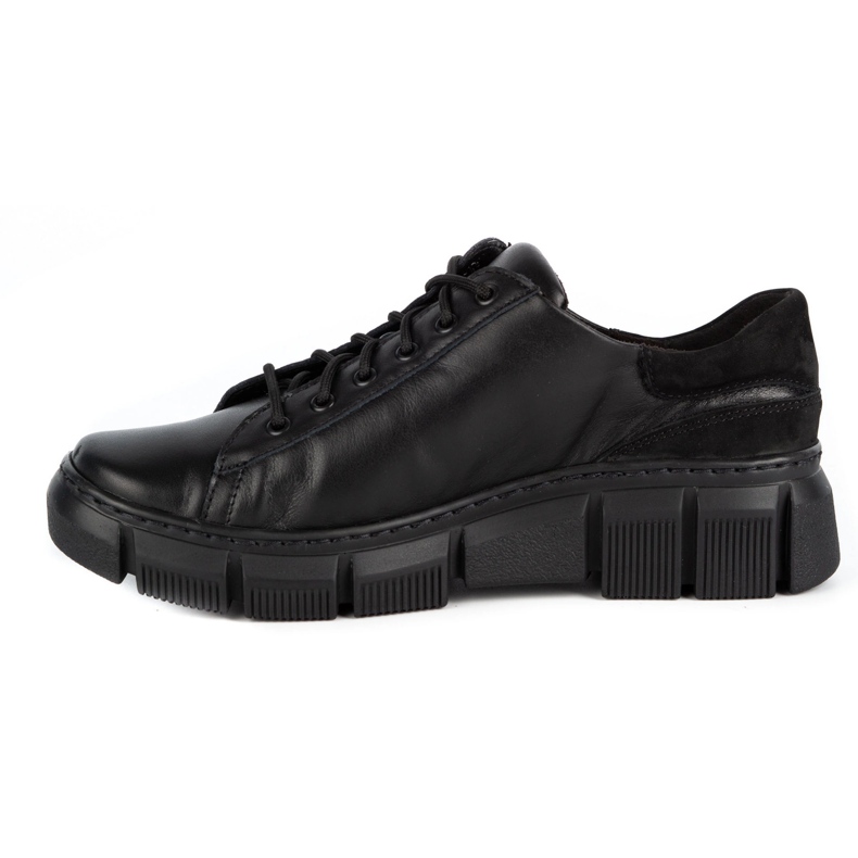 WASAK Damskor läder sneakers 0663W svart 1