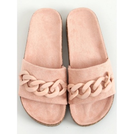 Chain Cork Slides Jarvis Pink rosa 1
