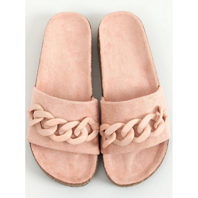 Chain Cork Slides Jarvis Pink rosa 1