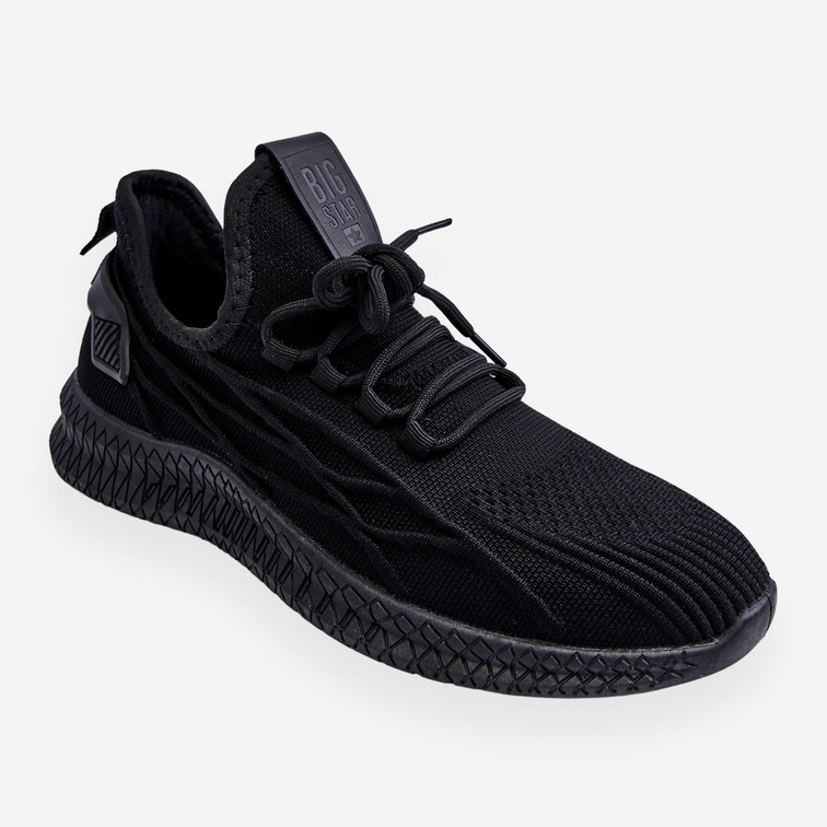 Slip-on sneakers för män Big Star LL174336 Svart 1