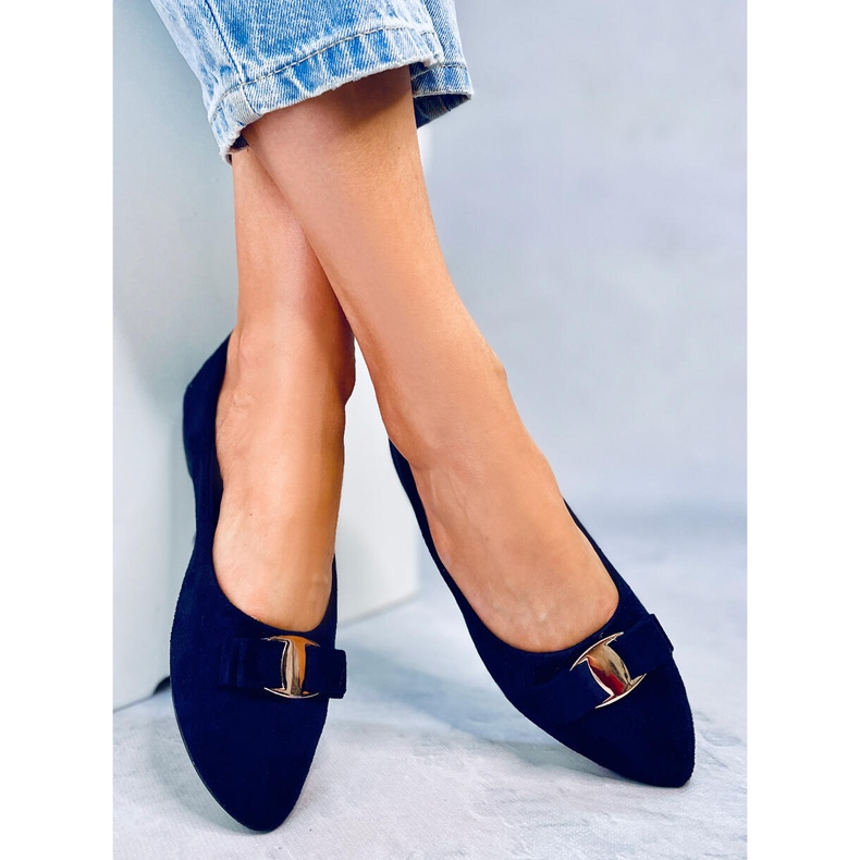 BM Janya Deep Orchid ballerinor för kvinnor blå 1