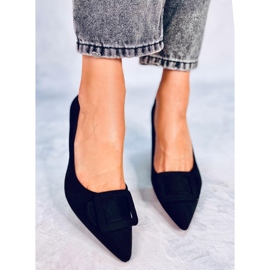 Pumps på Fiona Black stilettklack svart 1