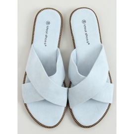 BM Alyson LT.BLUE reglage för kvinnor med korsband blå 1