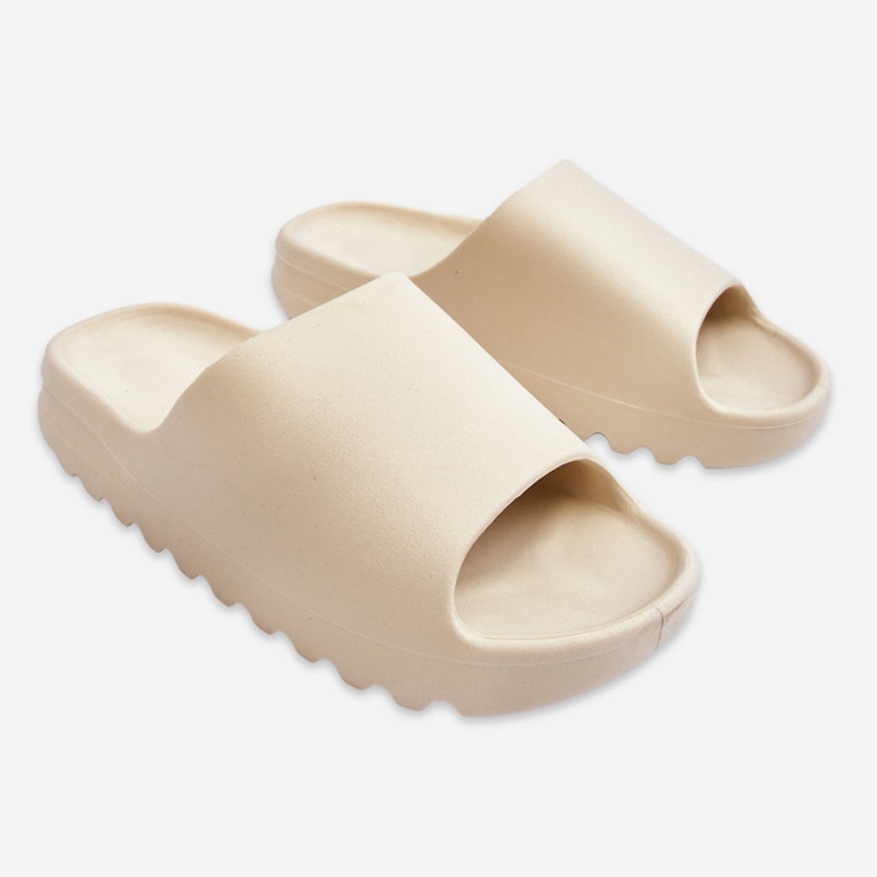 PS1 Fashionabla plattformstofflor ljusbeige Estella 1