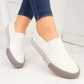 Textilsneakers slip on vita Big Star HH274007 1