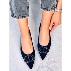 Arte Svarta ballerinor med mandeltår 1