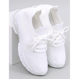 BM Caruso White sock sportskor vit 1