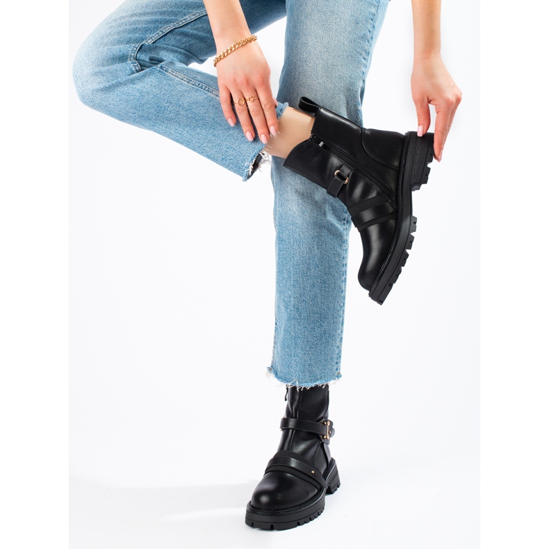 Svarta dambaggies med skydd 1