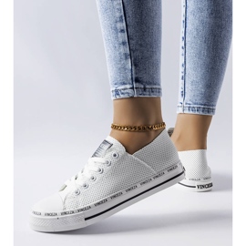 Vinceza vita genombrutna sneakers 1