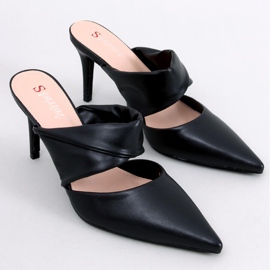 Charisse Svarta sandaler med stilettklack 1