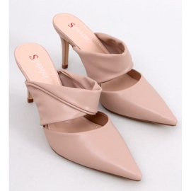 Charisse Khaki sandaler med stilettklack beige 1