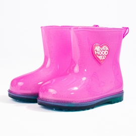 Galoscher för tjejer Shelovet rosa 1