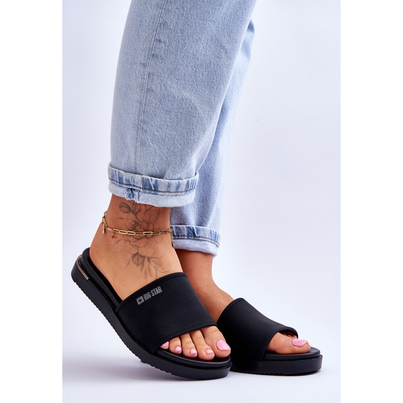 Platformtofflor dam Big Star LL274930 Svart 1