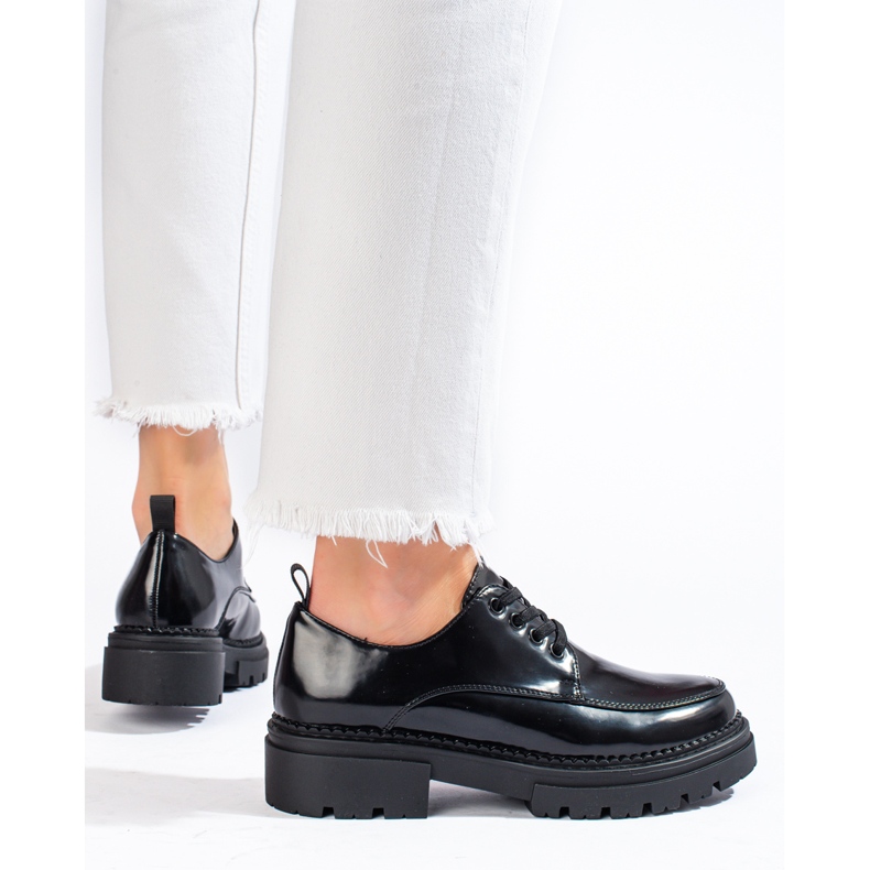 La.Fi Snygga snörskor svart 2